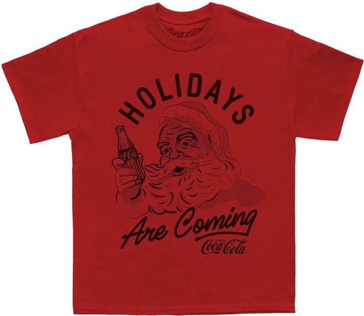 Coca Cola Holidays Are Coming TShirt (L)