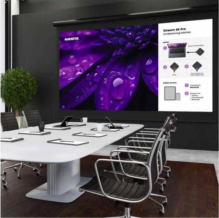 Actual product image Marmitek Stream 4K Pro - Wireless 4K HDMI presentation system - 4K Conferencing solution