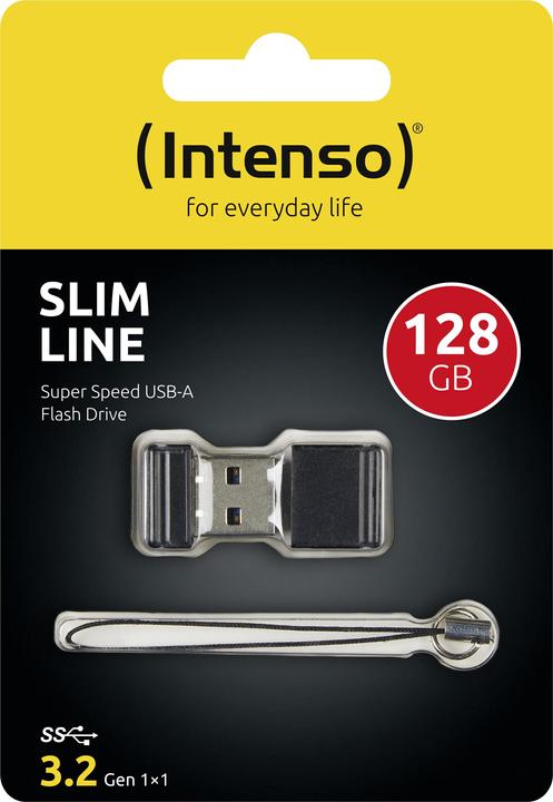 Actual product image Intenso Slim Line (128 GB, USB-A)