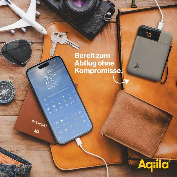 Immagine prodotto Aqiila Powerbird B5B - Powerbank 5000 mAh, 12W - Muschio (5000 mAh, 12 W, 18.50 Wh)