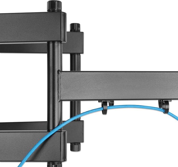 Produktbild Manhattan TV & Monitor Mount, Wall, Full Motion, 1 screen, Screen Sizes: 60-100", Black, V (Wand, 100", 80 kg)