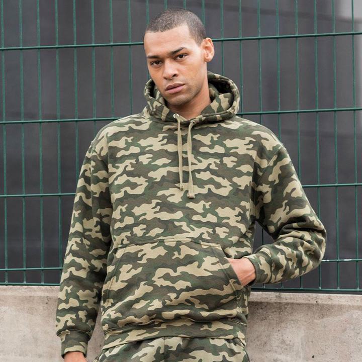 Produktbild Awdis Kapuzenpullover mit Tarnmuster (M)