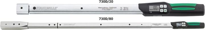 Actual product image Stahlwille 730D Torque spanner MANOSKOP, insertion tool, 548 mm (20 Nm, 200 Nm)