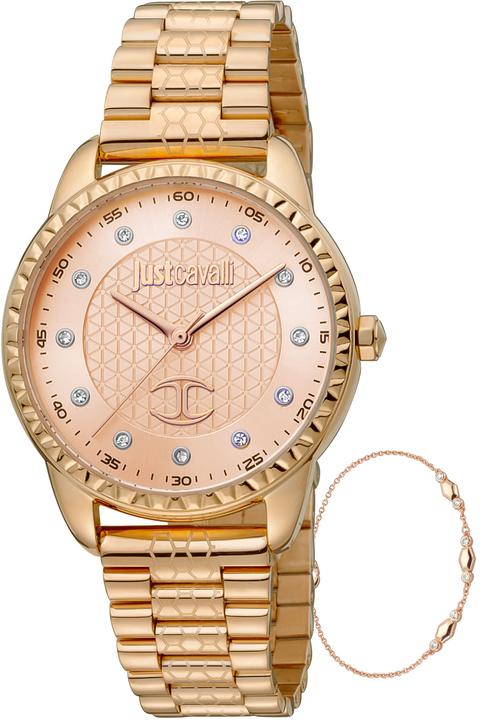 Just Cavalli Set Emozioni JC1L176M0075 Damenuhr (Analoguhr, 34 mm)