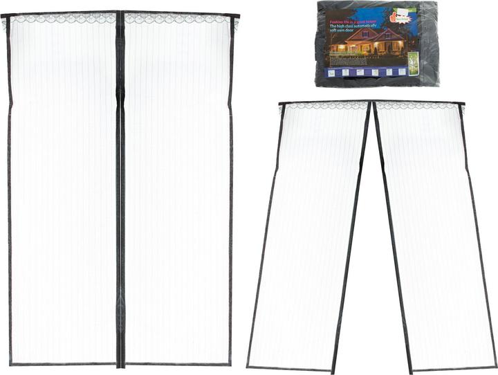 Productafbeelding Ikonka Klamboe magnetisch deurgaas 160x230cm (160 x 230 cm)