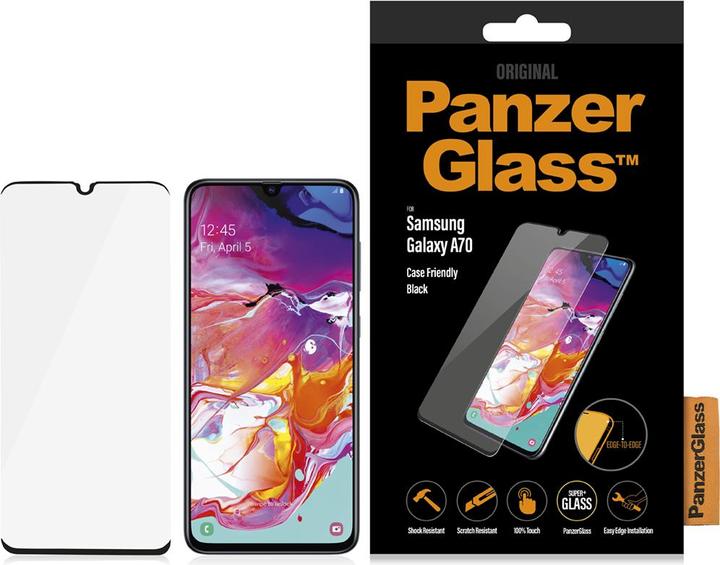 PanzerGlass edge to edge (1 Piece, Samsung Galaxy A70)