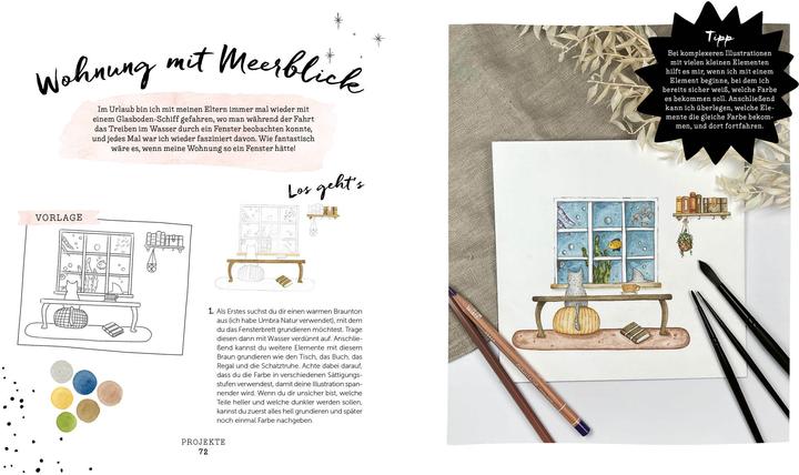 Produktbild Watercolor Wonderland (Deutsch, Lisa, Neumann, 2024)