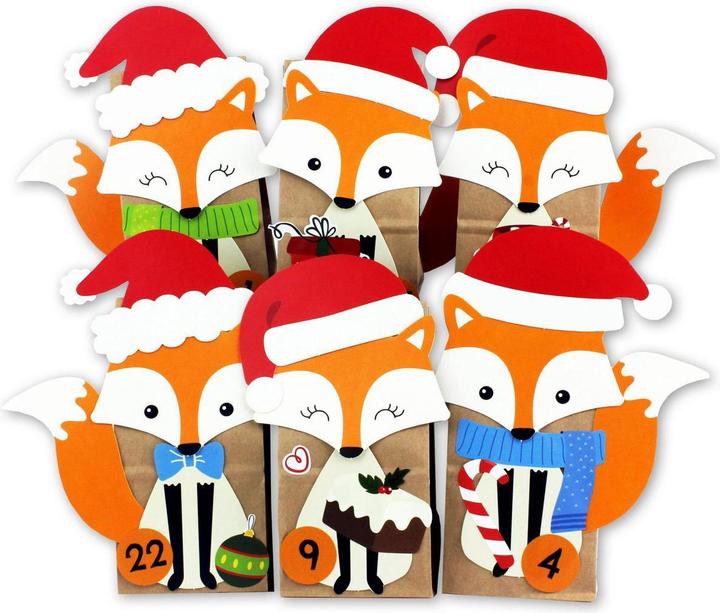 Actual product image Papierdrachen Craft set Fox
