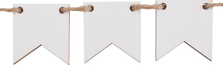 Produktbild VBS Holz-Wimpel, 84 Stück, Sperrholz