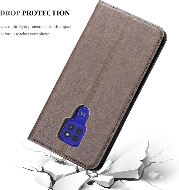 Image du produit Cadorabo Book Couverture magnétique invisible (Motorola Moto G9 Play)