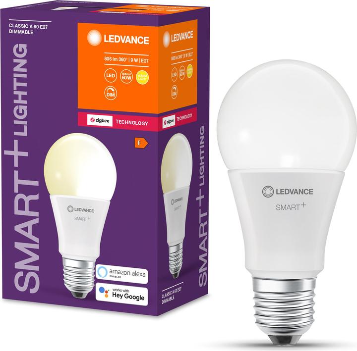 Immagine prodotto Ledvance Smart+ (E27, 8.50 W, 810 lm, 1 x, F)