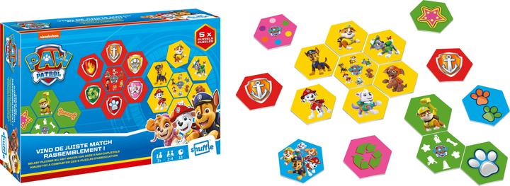 Produktbild Cartamundi Gra Shuffle Let's Match Psi Patrol (EU) (Polnisch)