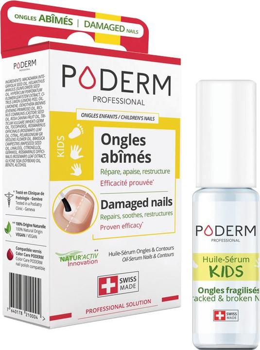 Produktbild Poderm Huile Sérum Ongles Kids (8 ml)