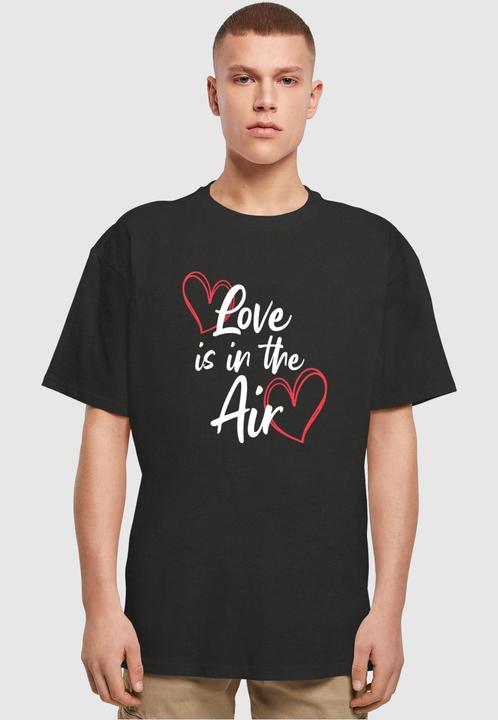 Actual product image Merchcode Valentines Day - Love is in the Air Heavy Oversize Tee - 117423 (XL)