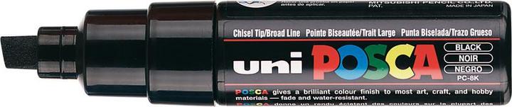 Produktbild Posca Marker PC-8K Keilspitze (Black, 8 mm, 1 x)