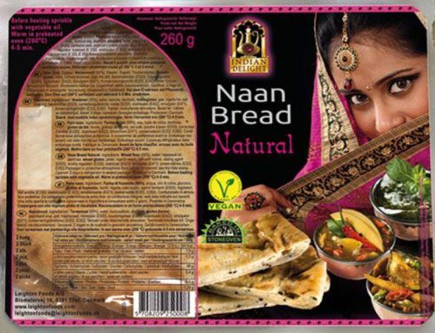 Produktbild Indian Delight Plain Naan Bread (260 g)