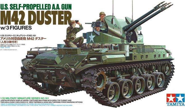 Actual product image Tamiya 1:35 US Flak Tank M42 Duster
