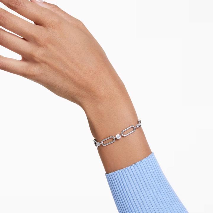 Immagine prodotto Swarovski Bracciale Dextera bianco (20 cm, Metallo Swarovski)