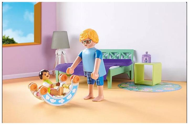 Image du produit Playmobil Chambre à coucher avec coin de jeu pour bébé (71609, Playmobil Ma vie)