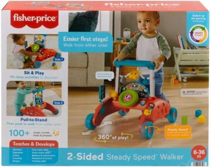 Actual product image Fisher-Price LL Pchacz Małego Kierowcy 2w1 HJP44 MATTEL (Czech, Polish, Hungarian, English, Slovak)