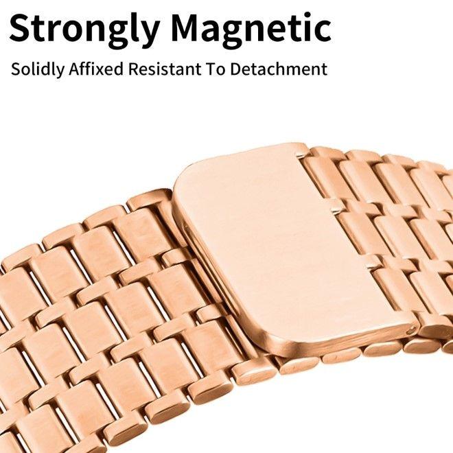 Produktbild MU Classic Stainless Steel Series Edelstahl Armband (38 mm, 40 mm, 41 mm, Edelstahl)