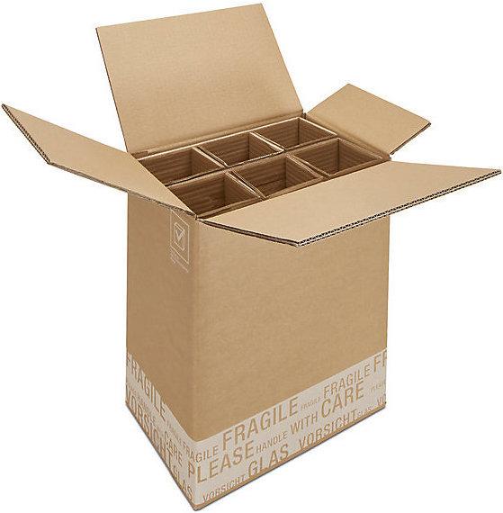 Image du produit kaiserkraft Carton à bouteilles Post/DHL (6 x)
