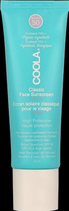 Produktbild Coola Suncare Classic Lotion White Tea (Sonnencreme Gesicht, SPF 50, 50 ml, 50 g)