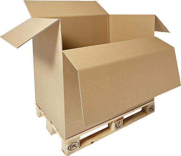eurokraft basic Box pallet ECONOMY (3 x)