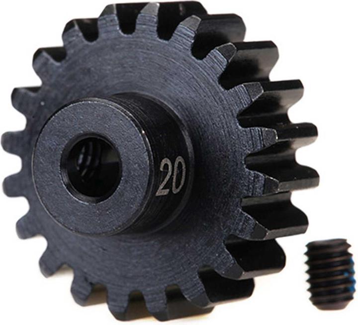 Produktbild Traxxas motorritzel 20 zähne / 32dp / 3,2mm bohrung / gehärtet