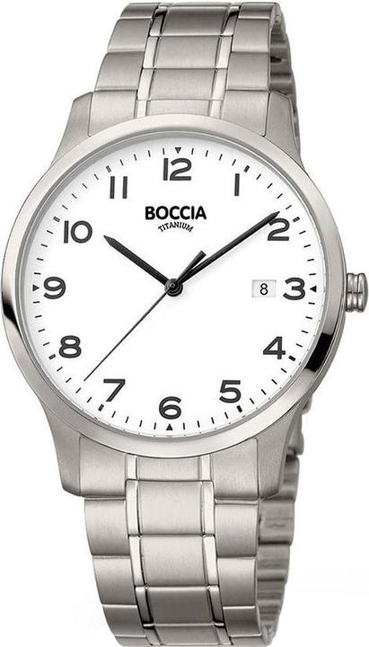 Boccia 3620-01 Herrenuhr Titanium 40mm 5ATM (Analoguhr, 40 mm)