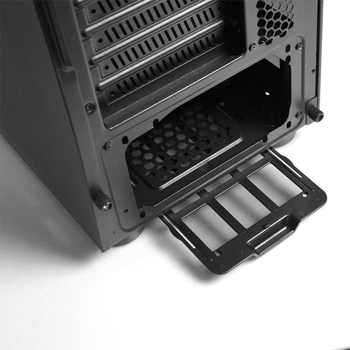 Image du produit Chieftec CASE MIDITOWER ATX W/O PSU/SCORPIO4 GL-04B-UC-OP (Mini-ITX, ATX, mATX)