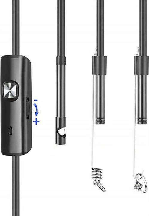 Produktbild Lasmex Endoskopkamera 3,5m Objektiv 8/7/5,5mm USB-C/Micro-USB LTC