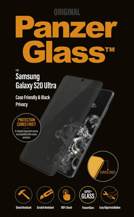 Produktbild PanzerGlass Case Friendly Privacy (1 Stück, Samsung Galaxy S20 Ultra)
