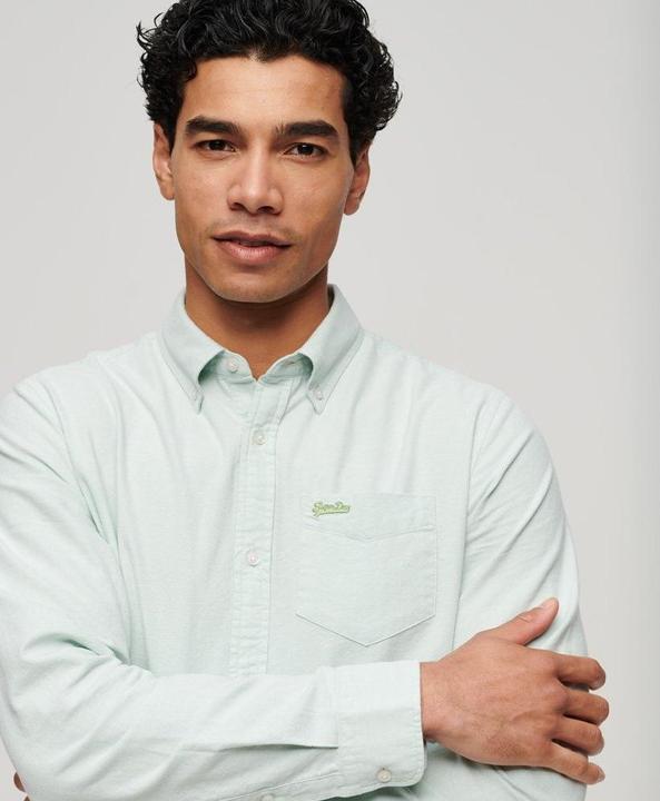 Immagine prodotto Superdry camicia a maniche lunghe in cotone biologico uperdry oxford (S)