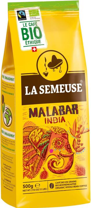 La Semeuse Coffee beans Malabar India organic 500 g (500 g)