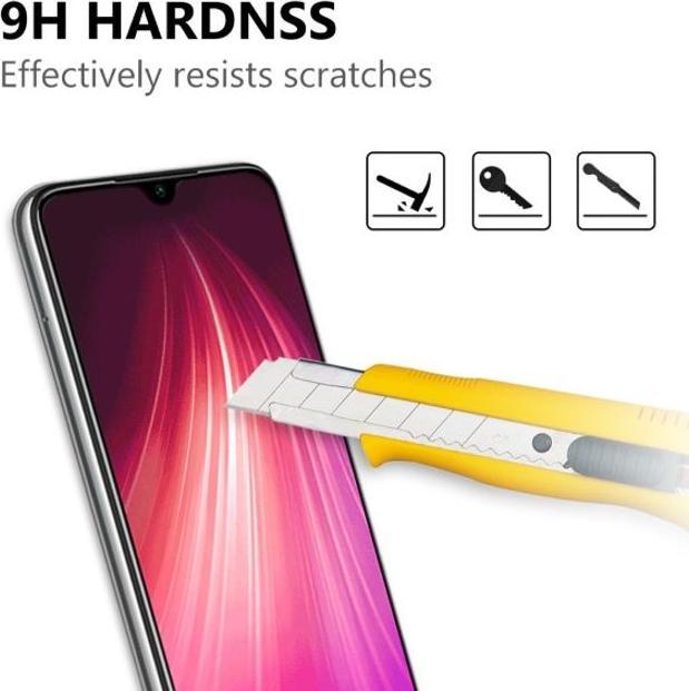 Immagine prodotto MU Budget Protettore di schermo in vetro protettivo (1 Pezzo/i, Xiaomi Redmi Note 8T)