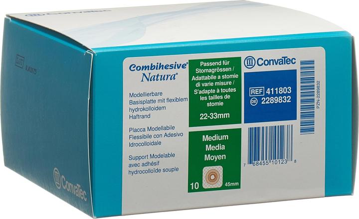 ConvaTec modellierbare Basisplatte (10 Stück, 2106.81 ml, 320 g)