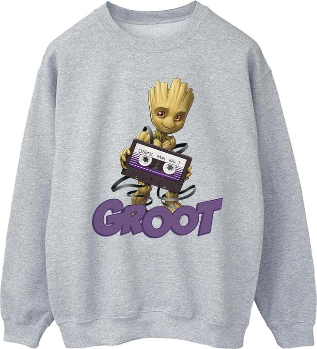 Guardians of the Galaxy Groot Casette Sweatshirt (S)