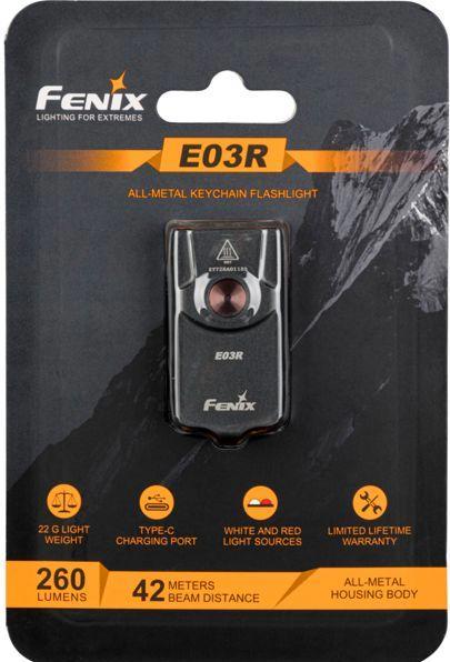 Image du produit Fenix E03R (4.70 cm, 260 lm)
