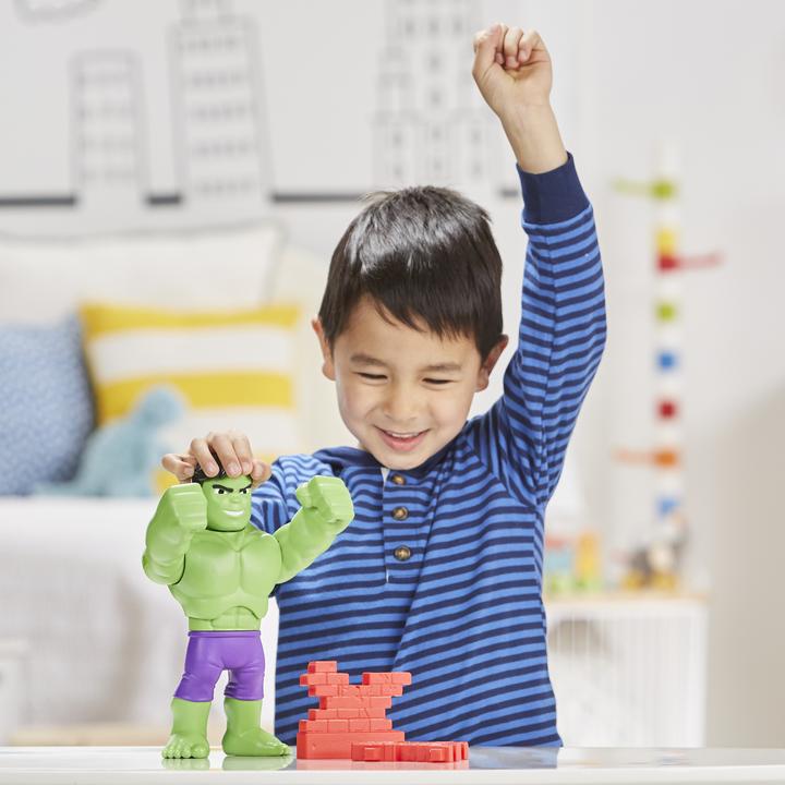 Immagine prodotto Hasbro Butterfly Power Hulk Giocattolo per la scuola dell'infanzia, alto 25 cm Hulk Actio