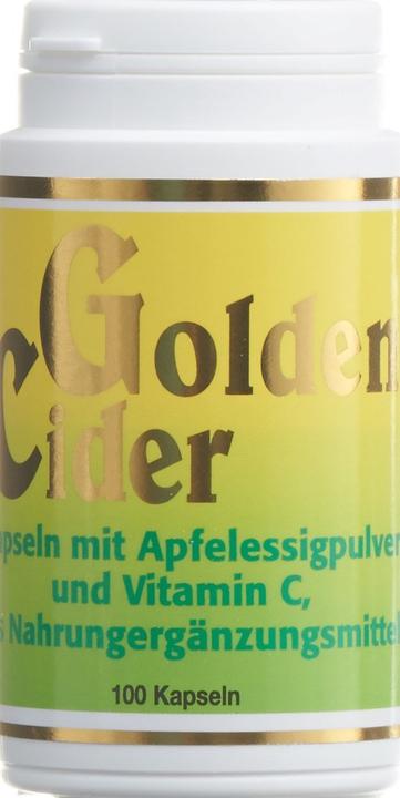 Actual product image Golden Cider Apfelessig Kapseln (100 Piece, Capsules, 63 g)