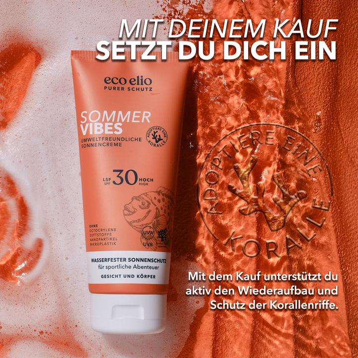 Produktbild Eco Elio Sommer Vibes (Sonnencreme, SPF 30, 200 ml, 246 g)