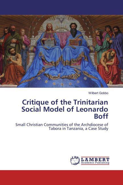 Produktbild Critique of the Trinitarian Social Model of Leonardo Boff (Deutsch, Wilbert Gobbo, 2016)