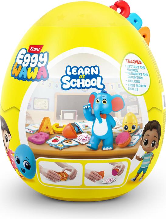 Actual product image Zuru Eggywawa bath time surprise yellow
