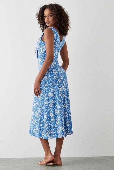 Immagine prodotto Dorothy Perkins Donna/Ladies Vestito midi con bottoni floreali (42)