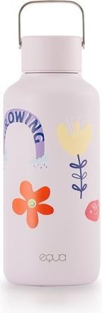 Equa Stainless steel drinking bottle I light I Timeless I 600ml (0.60 l)