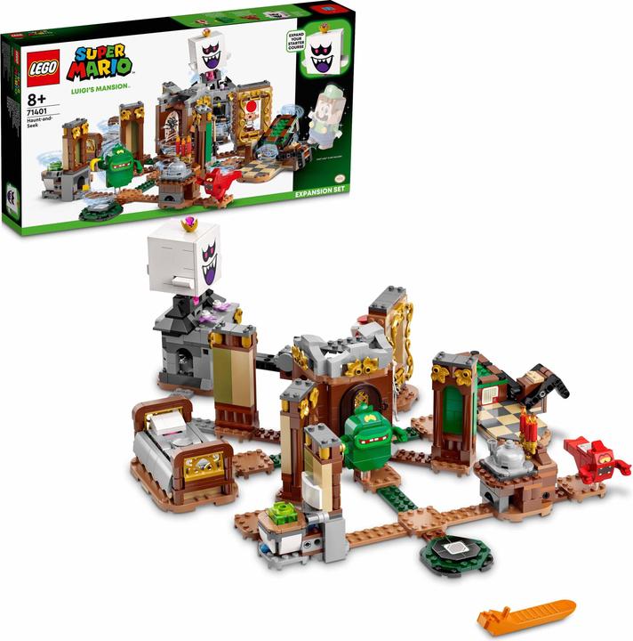 Produktbild LEGO Luigi’s Mansion: Gruseliges Versteckspiel - Erweiterungsset (71401, LEGO Super Mario)