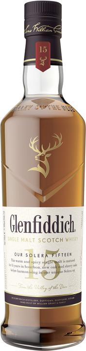 Produktbild Glenfiddich 15 Years Solera (Single Malt, Scotch Whisky, 1 x 70 cl)