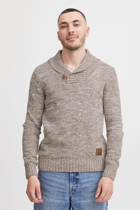 Immagine prodotto Solid Phil Maglione In Maglia Grossa Pullover Maglieria Da Uomo Con Collo A Scialle In Cotone 100% (XL)