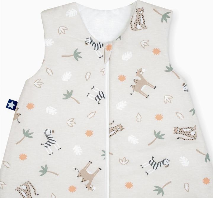 Actual product image Julius Zöllner Baby All Year Sleeping Bag Jumper Jersey Savannah Beige 104 cm (104 cm, 2.5 TOG)